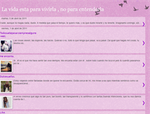 Tablet Screenshot of lavidaestaparavivirlanoparaentenderla.blogspot.com