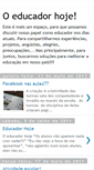 Mobile Screenshot of educadorhoje.blogspot.com