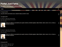 Tablet Screenshot of justfama.blogspot.com