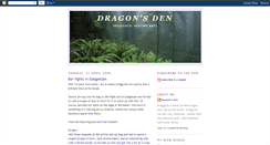 Desktop Screenshot of draigg-dragonsden.blogspot.com