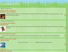 Tablet Screenshot of camanactiva.blogspot.com