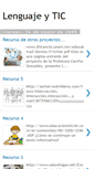 Mobile Screenshot of lenguajeytic.blogspot.com