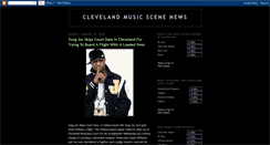 Desktop Screenshot of clevelandmusic.blogspot.com