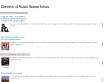 Tablet Screenshot of clevelandmusic.blogspot.com