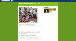 Desktop Screenshot of crystalcottagechildcare.blogspot.com