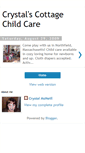 Mobile Screenshot of crystalcottagechildcare.blogspot.com