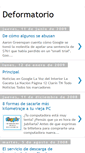 Mobile Screenshot of deformatorio.blogspot.com