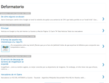 Tablet Screenshot of deformatorio.blogspot.com