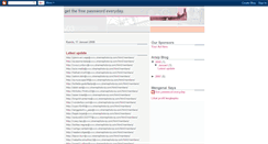 Desktop Screenshot of freepassword2pornsite.blogspot.com
