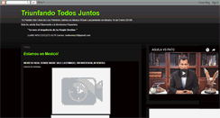 Desktop Screenshot of latinostriunfando.blogspot.com