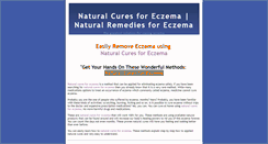 Desktop Screenshot of natural-cures-eczema.blogspot.com