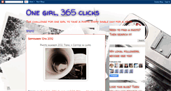Desktop Screenshot of 1girl365clicks.blogspot.com