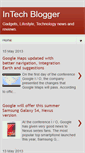 Mobile Screenshot of in-tech-blogger.blogspot.com