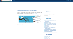 Desktop Screenshot of flickrhacks.blogspot.com