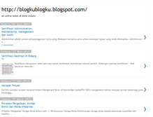 Tablet Screenshot of blogkublogku.blogspot.com