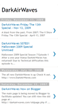 Mobile Screenshot of darkairwaves.blogspot.com
