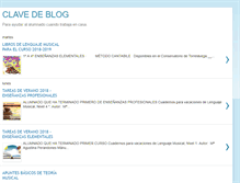 Tablet Screenshot of laclavedeblog.blogspot.com