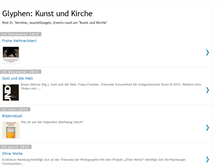 Tablet Screenshot of kunst-und-kirche.blogspot.com