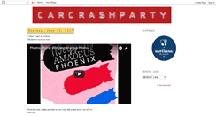 Desktop Screenshot of carcrashparty.blogspot.com