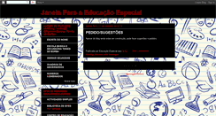 Desktop Screenshot of janelaparaeducacaoespecial.blogspot.com