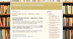 Desktop Screenshot of making-easy-money-online.blogspot.com