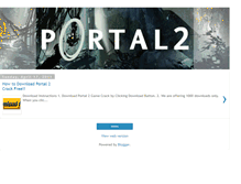 Tablet Screenshot of portal2dlc.blogspot.com