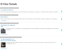 Tablet Screenshot of elfalsoteclado.blogspot.com