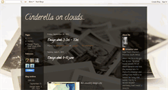 Desktop Screenshot of cinderellaonclouds.blogspot.com