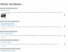 Tablet Screenshot of ditchinthekitchen.blogspot.com