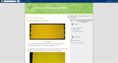 Desktop Screenshot of circlelordzigzag.blogspot.com