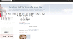 Desktop Screenshot of nur-haziq.blogspot.com