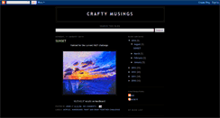 Desktop Screenshot of craftymusings.blogspot.com