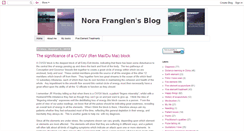 Desktop Screenshot of norafranglen.blogspot.com