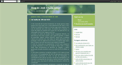 Desktop Screenshot of josearaujojunior.blogspot.com