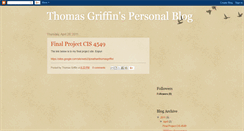 Desktop Screenshot of jthomasgriffin.blogspot.com