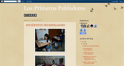 Desktop Screenshot of charo-primerospobladores.blogspot.com