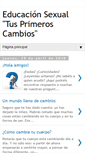 Mobile Screenshot of educacionsexualtusprimeroscambios.blogspot.com