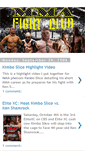 Mobile Screenshot of mmafightclub.blogspot.com