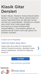 Mobile Screenshot of klasikgitardersikursuankara.blogspot.com