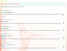 Tablet Screenshot of myhcgdietdiary.blogspot.com