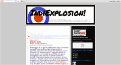 Desktop Screenshot of indiexplosion.blogspot.com