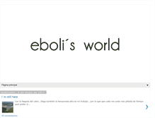 Tablet Screenshot of ebolisworld.blogspot.com