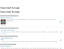 Tablet Screenshot of cheftocook.blogspot.com