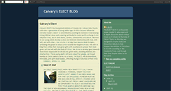 Desktop Screenshot of calvaryelectblog.blogspot.com