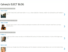 Tablet Screenshot of calvaryelectblog.blogspot.com