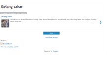 Tablet Screenshot of gelangzakar.blogspot.com