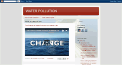 Desktop Screenshot of againstwaterpollution.blogspot.com