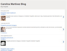 Tablet Screenshot of carolinamartinezperez.blogspot.com