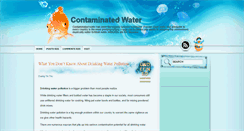 Desktop Screenshot of contaminatedwater.blogspot.com