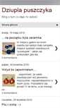 Mobile Screenshot of dziuplapuszczyka.blogspot.com